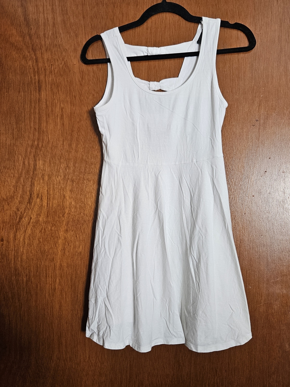 Rue21 White Sleeveless Fit-and-Flare Mini Dress